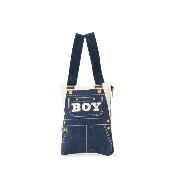 BEAMSBOY「BEAMS BOY / オーバーオール プリントポーチ」|ポーチ|