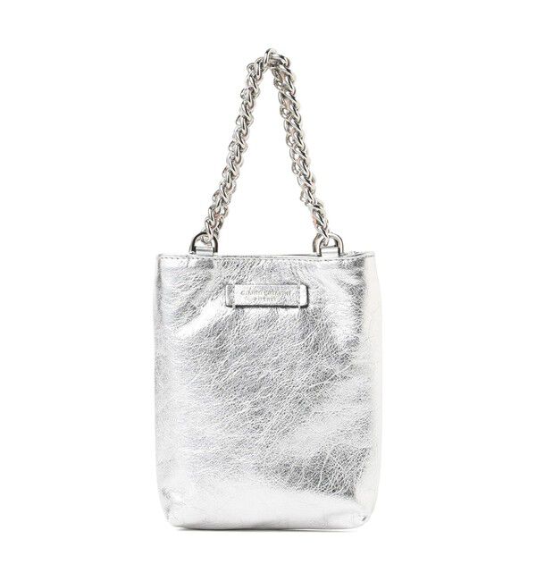 Demi-Luxe BEAMS 「GIANNI CHIARINI / CAMILLA メタリック レザートートバッグ」|トートバッグ|