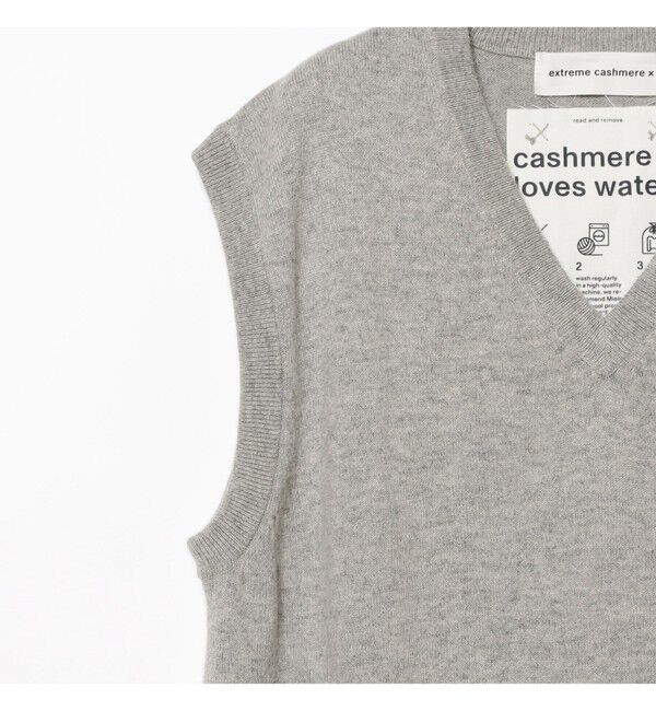 Demi-Luxe BEAMS 「extreme cashmere / SPENCER ニット ベスト」|ニット・セーター|