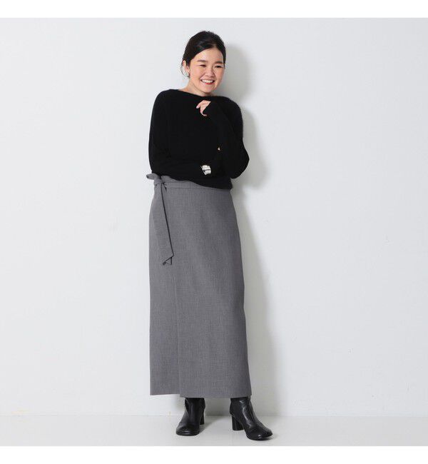 Demi-Luxe BEAMS 「LEE &times; Demi-Luxe BEAMS / ラップ ロングスカート .M」|スカート|