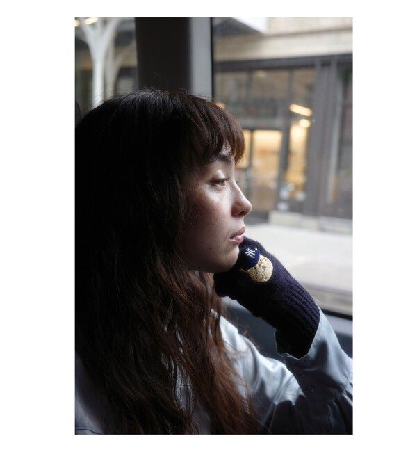 BEAMSBOY「【別注】INFIELDER DESIGN / MLB CAT GLOVE 25FW」|手袋|NAVY