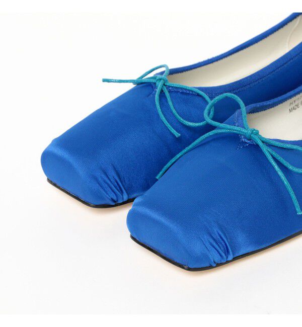 Ray BEAMS 「【別注】Anniel / サテン バレエ シューズ」|スニーカー|