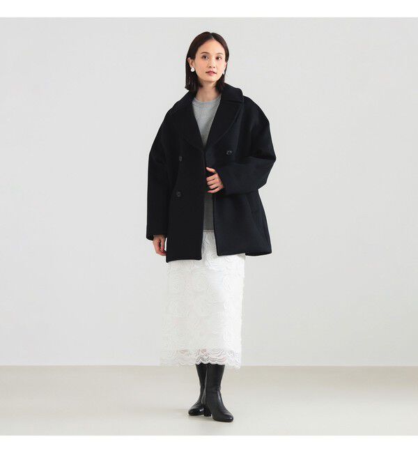 Demi-Luxe BEAMS 「TICCA / ウール ピーコート」|ブルゾン・スタジャン|