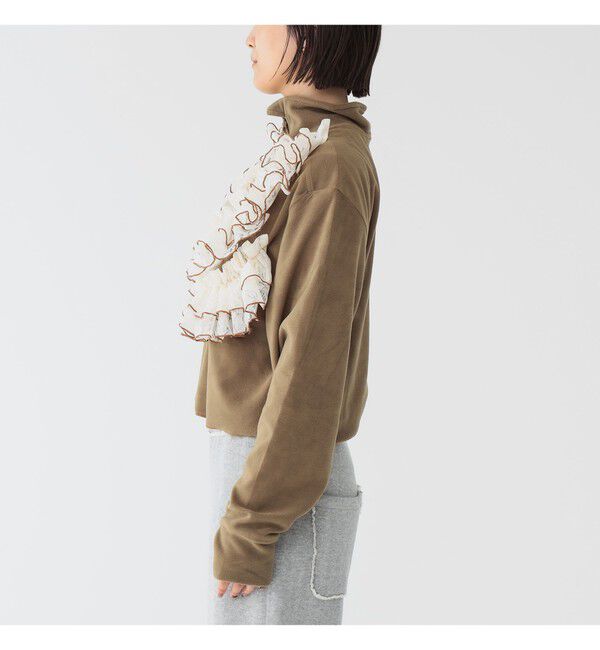 BEAMSBOY「【別注】Orfeo &times; maturely / フリース ハーフジップ」|スウェット・ジャージ|