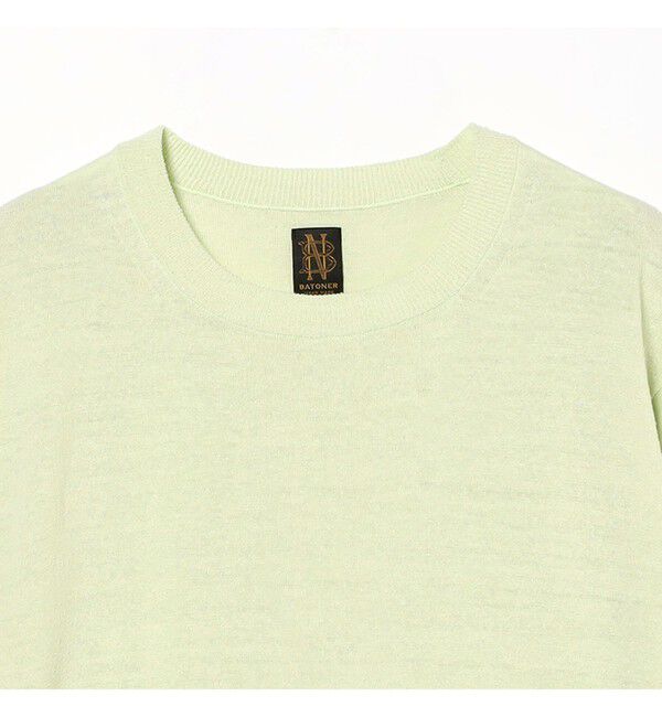 Demi-Luxe BEAMS 「【別注】BATONER / クルーネック ニット」|ニット・セーター|
