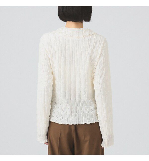 Ray BEAMS 「カット ジャカード ジップ シャツ」|シャツ・ブラウス|