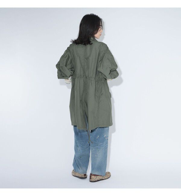 BEAMSBOY「maturely / メモリー ツイル ミリタリー コート」|ダッフルコート|