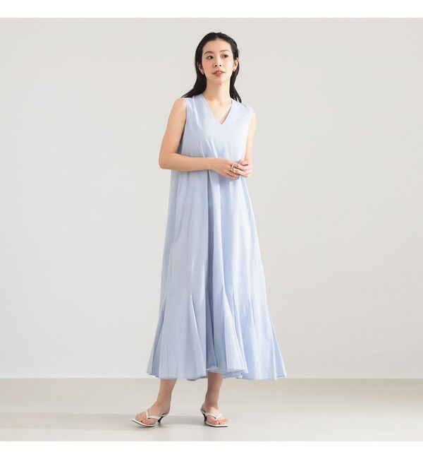 Demi-Luxe BEAMS 「【別注】MARIHA / 夏の月影  ワンピース ソリッド」|ワンピース|