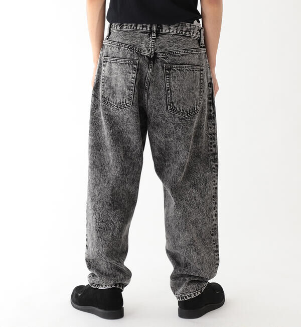BEAMS「ワイド テーパード デニム」|デニム|