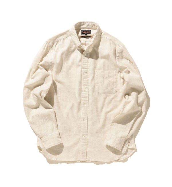 BEAMS PLUS「B.D. Flannel Solid」|シャツ・ブラウス|OFF_WHT