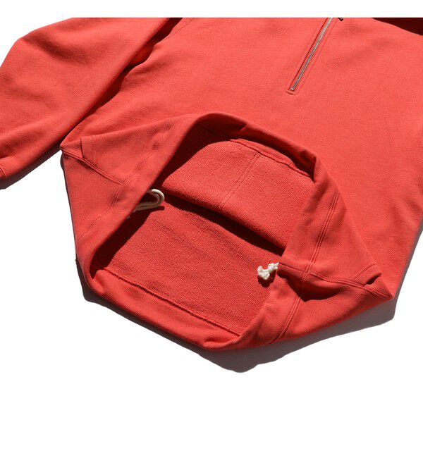 BEAMS PLUS「ハーフジップ スウェット フーディ」|スウェット・ジャージ|