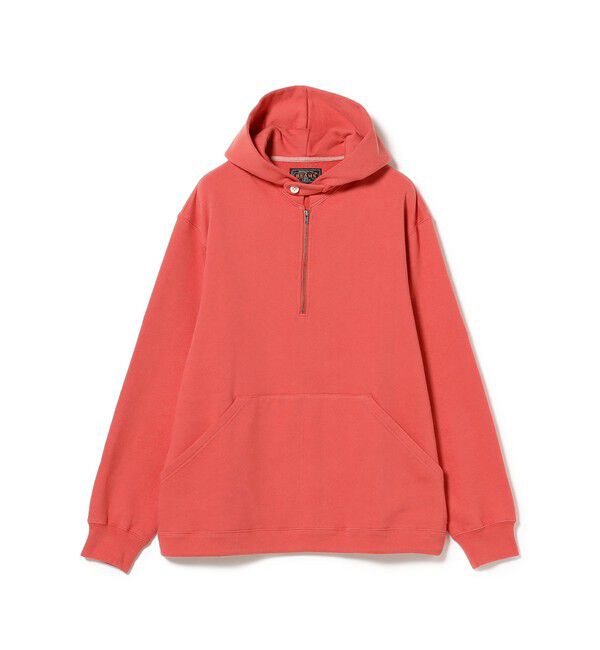 BEAMS PLUS「ハーフジップ スウェット フーディ」|スウェット・ジャージ|