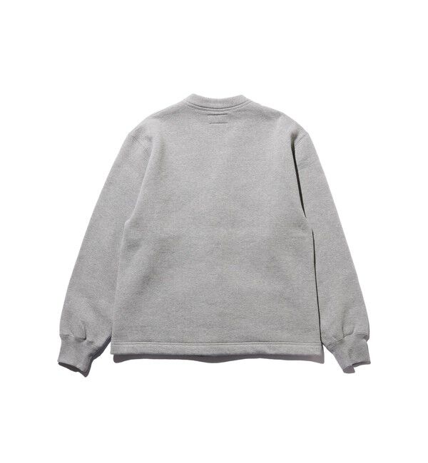 BEAMS PLUS「レイズドバック スウェット Vネック カーディガン」|スウェット・ジャージ|