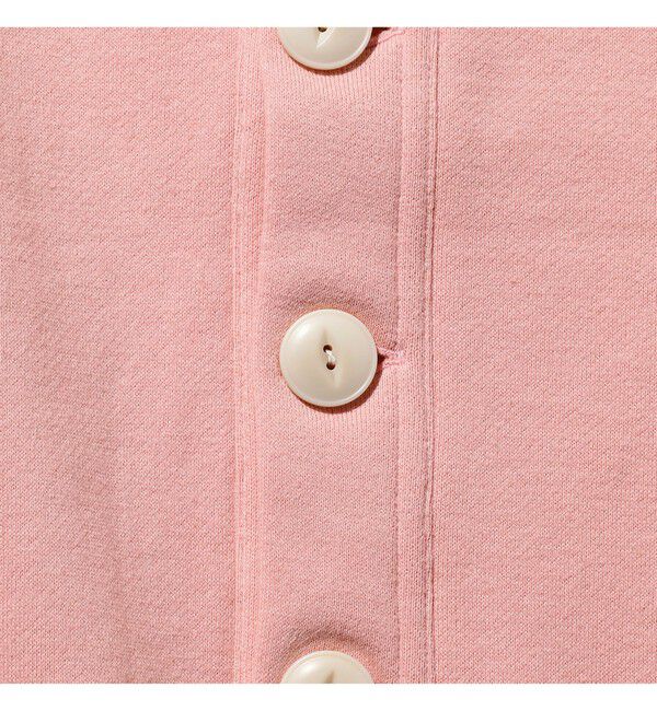 BEAMS PLUS「レイズドバック スウェット Vネック カーディガン」|スウェット・ジャージ|