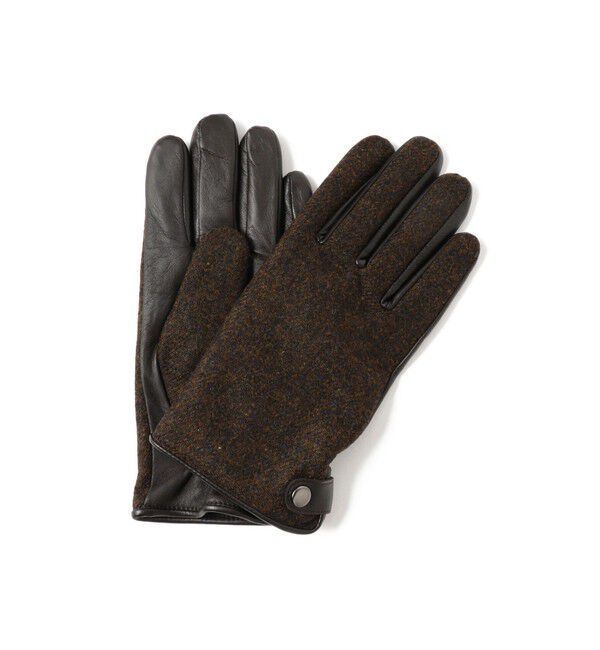 BEAMS「B.MoonSldLthrGlv」|手袋|BROWN