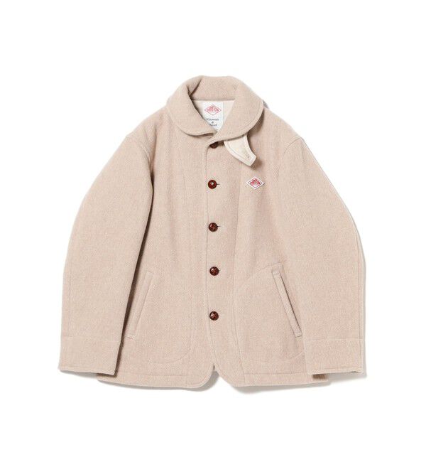 BEAMS「DANTON / WOOL PILE ROUND COLLAR JACKET」|ブルゾン・スタジャン|