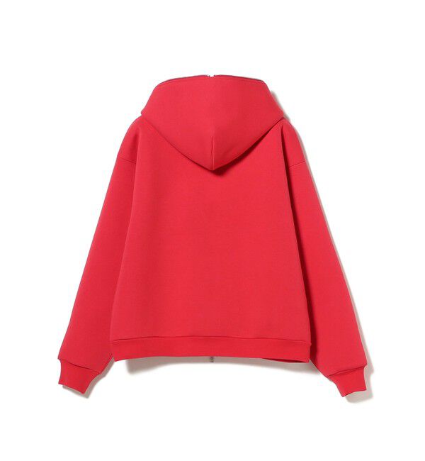 BEAMS「フルフェイス ジップアップ フーディ 【ワイドショートフィット】」|スウェット・ジャージ|
