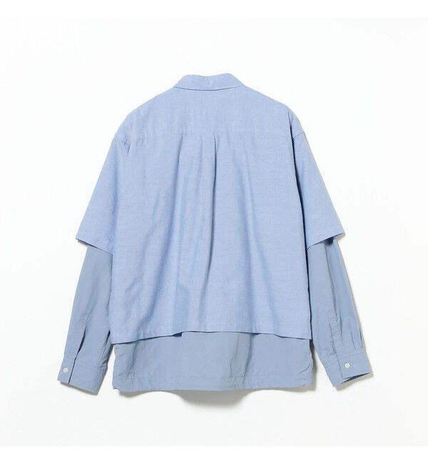 BEAMS「レイヤードシャツ【ワイドフィット】」|シャツ・ブラウス|