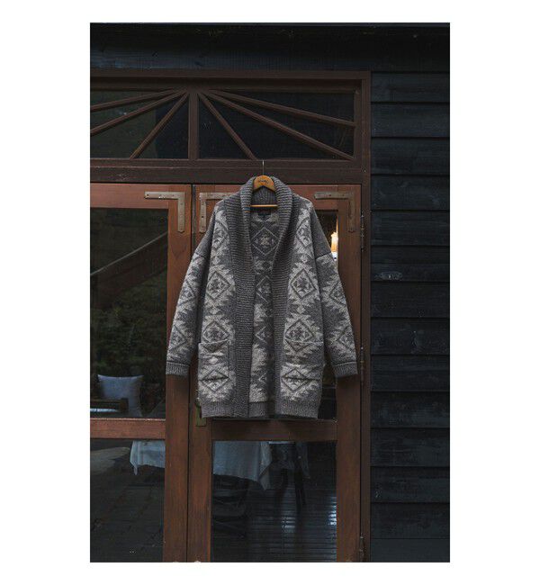 BEAMS PLUS「Gown Native Pattern Jacquard」|ニット・セーター|
