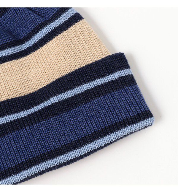 BEAMS「マルチボーダー ワッチキャップ」|キャップ・キャスケット|