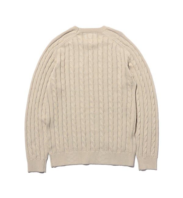 BEAMS PLUS「Crew Cable」|ニット・セーター|