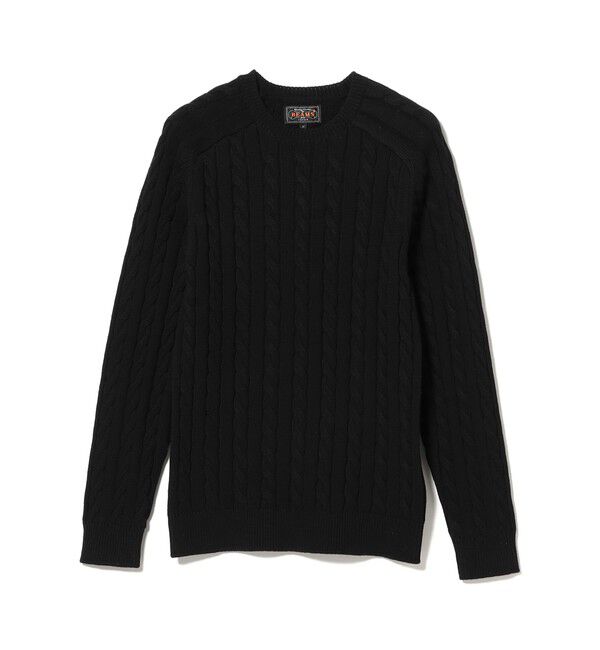 BEAMS PLUS「Crew Cable」|ニット・セーター|