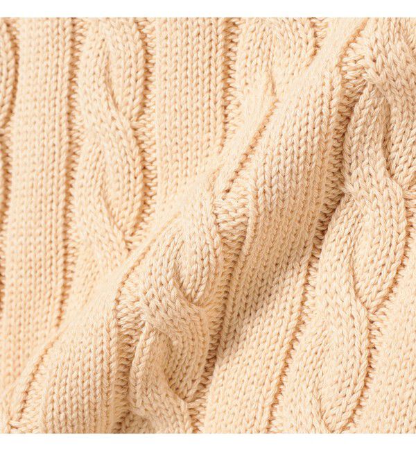 BEAMS PLUS「Crew Cable」|ニット・セーター|