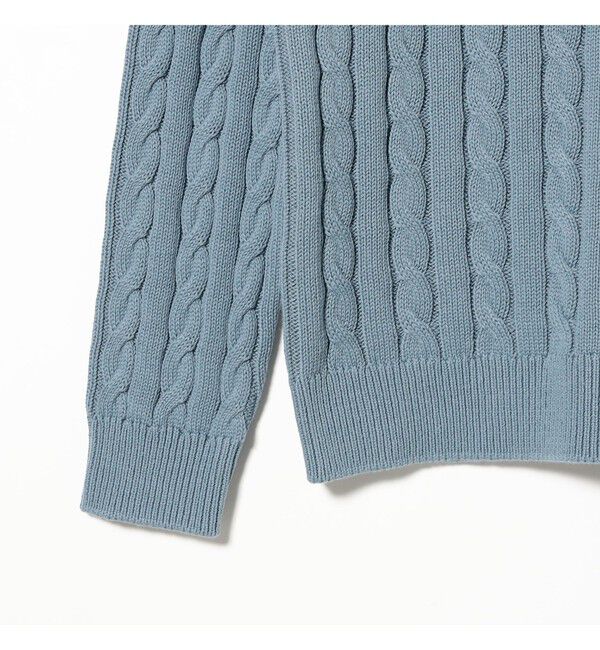 BEAMS PLUS「Crew Cable」|ニット・セーター|