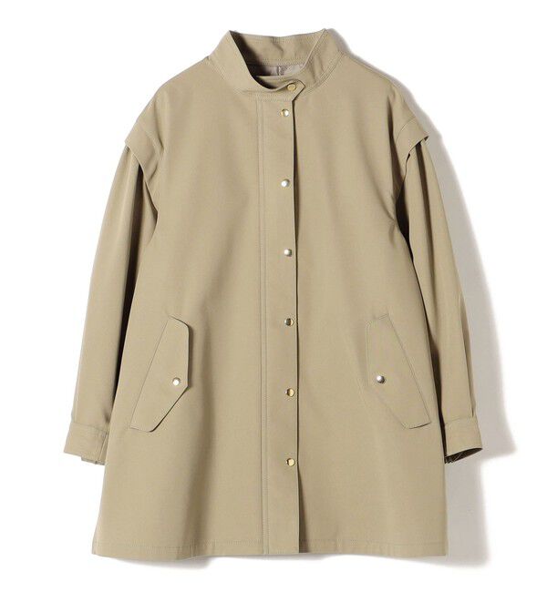SHIPS for women「強撚 ギャバ スタンドカラー ハーフ コート ◇」|その他|