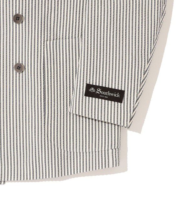 SHIPS「Southwick: KAZUKI NAGAYAMA シアサッカー ダブルブレスト スーツ」|スーツ|