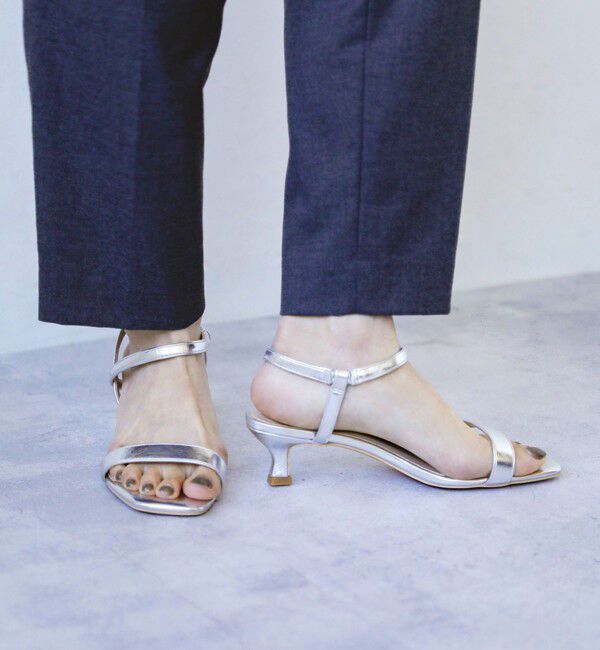 quaranciel「quaranciel: ストラップ ヒール サンダル」|サンダル|