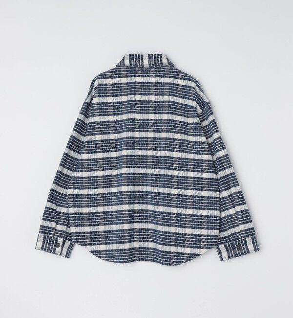 SHIPS「【WEB限定】SHIPS: モール チェック ダブルポケット CPO シャツ ジャケット」|ミリタリージャケット|