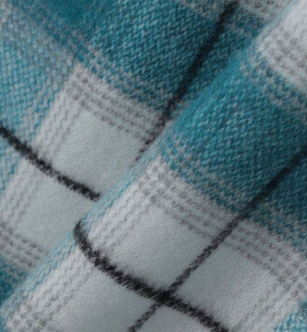 SHIPS「SHIPS :イタリーヤーン チェック シャギー シャツ アウター」|シャツ・ブラウス|