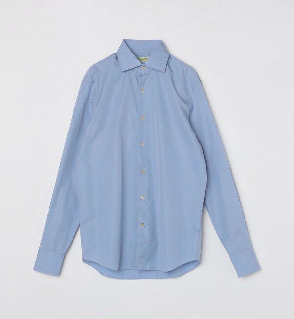 SHIPS「MARCEL LASSANCE: WIDE COTTON POPLIN SHIRT」|シャツ・ブラウス|スカイブルー