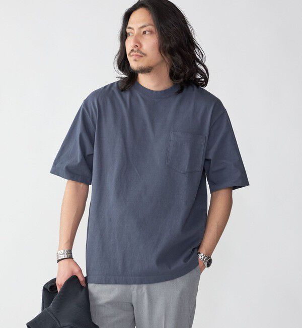 SHIPS「SHIPS: COTTON USA ポケット Tシャツ」|Tシャツ・カットソー|