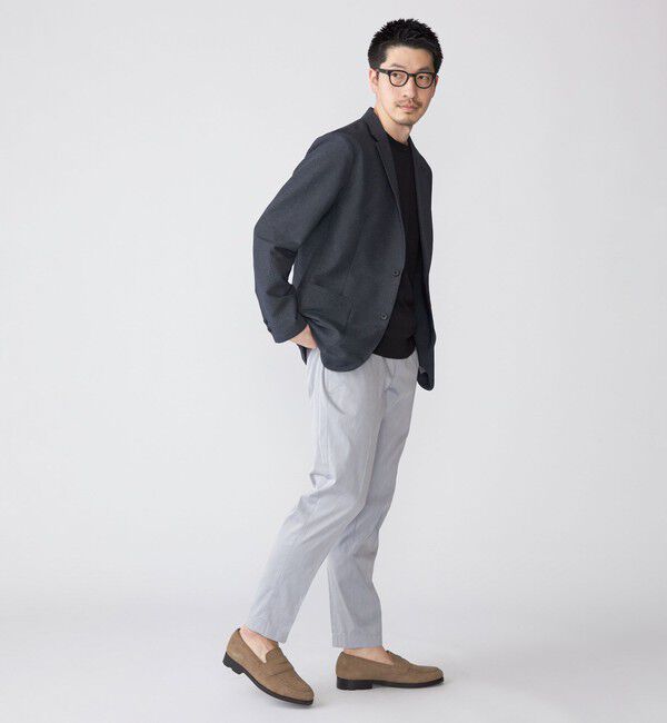 SHIPS「SHIPS:〈手洗い可能〉ウール ブレンド カラミ ジャケット」|テーラードジャケット|