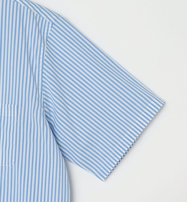 SHIPS any「SHIPS any: ブルーパレット ストライプ / ハケメ リラックス レギュラーカラー シャツ◇」|シャツ・ブラウス|
