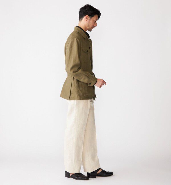 SHIPS「SHIPS: LES LESTON リネン サファリ ジャケット」|その他|