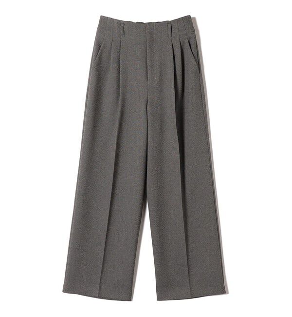 SHIPS for women「〈手洗い可能〉シャーク ツイード タック パンツ」|その他|