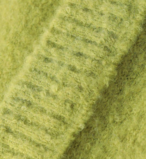 SHIPS「City Ambient Products:〈手洗い可能〉ループヤーン ワイドリブ カーディガン」|カーディガン|