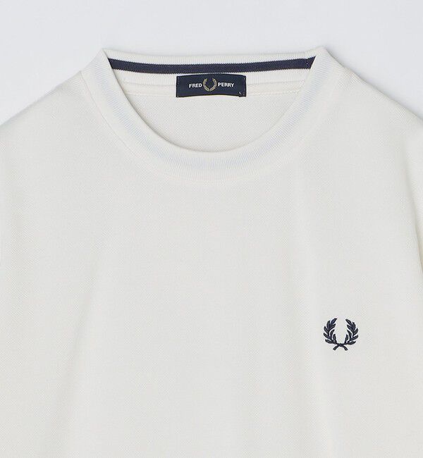 SHIPS「【SHIPS別注】FRED PERRY:COOLMAX(R) 鹿の子 ワンポイント ロゴ Tシャツ 25SS」|Tシャツ・カットソー|
