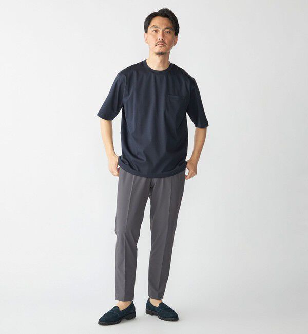 SHIPS「SHIPS: 〈接触冷感 / 抗菌防臭機能〉クールタッチ スムース Tシャツ」|Tシャツ・カットソー|