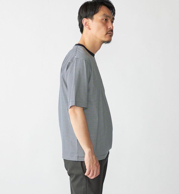 SHIPS「SHIPS: 〈接触冷感 / 抗菌防臭機能〉クールタッチ スムース Tシャツ」|Tシャツ・カットソー|