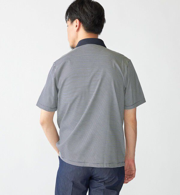 SHIPS「SHIPS: 〈接触冷感 / 抗菌防臭機能〉クールタッチ スムース ポロシャツ」|Tシャツ・カットソー|