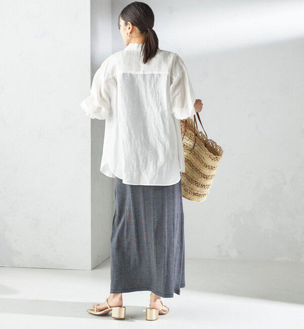 SHIPS for women「【SHIPS別注】miller:〈洗濯機可能〉ボーダー タンクトップ ワンピース」|ワンピース|