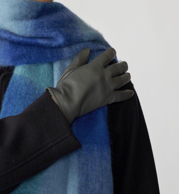 SHIPS「City Ambient Products: シープレザー カラー グローブ」|手袋|