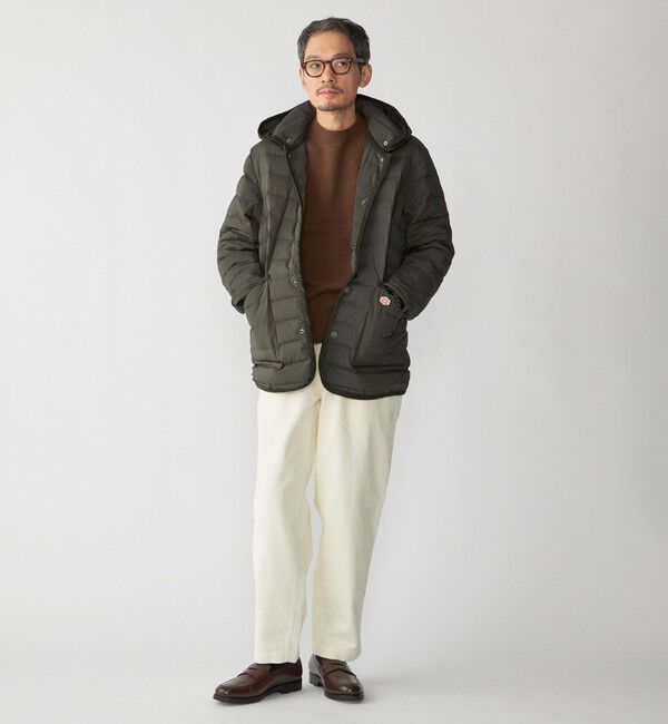 SHIPS「SHIPS:〈手洗い可能〉7ゲージ ウール カシミヤ ボイル モックネック」|ニット・セーター|