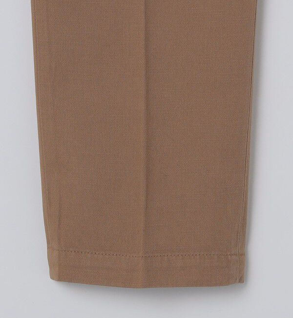 SHIPS「DEVORE incipit: ガーメントダイ コットン 1プリーツ スラックス」|チノ|