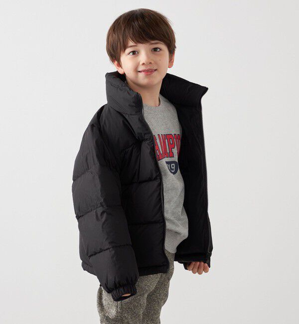 SHIPS any「FIRST DOWN:〈洗濯機可能〉リバーシブル バブル ダウン ジャケット <KIDS>◇」|ダウン|