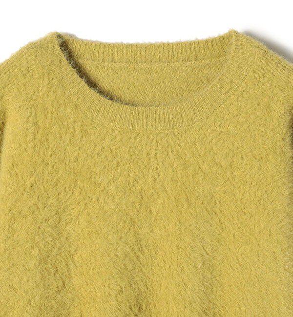 SHIPS Colors 「SHIPS Colors:〈手洗い可能〉シャギー クルーネック ニット」|ニット・セーター|